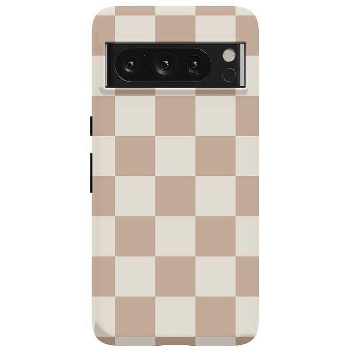 Fit Check | Neutral Checkerboard Google Pixel Case