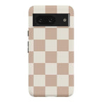 Fit Check | Neutral Checkerboard Google Pixel Case