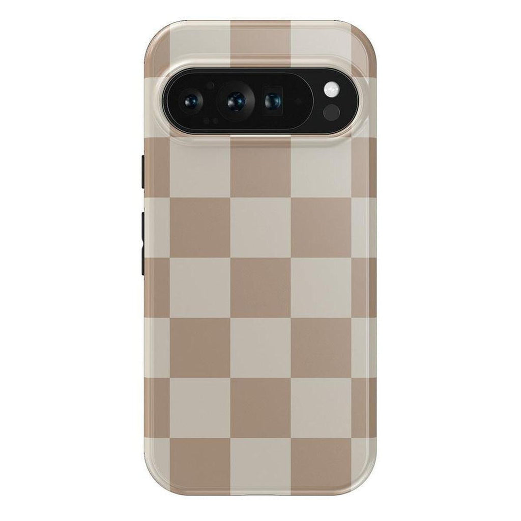 Fit Check | Neutral Checkerboard Google Pixel Case