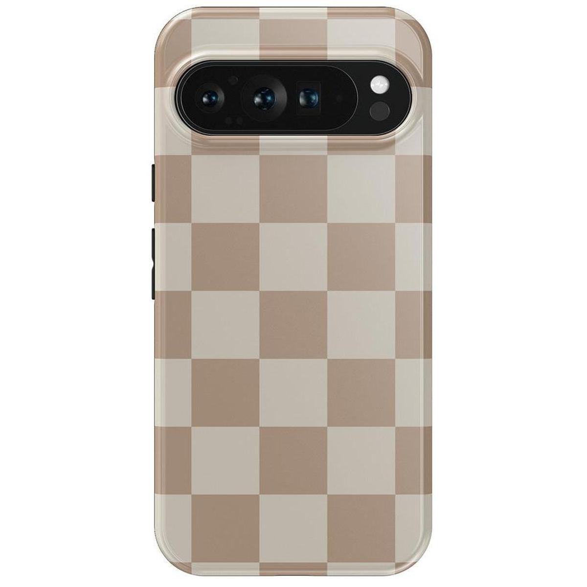 Fit Check | Neutral Checkerboard Google Pixel Case