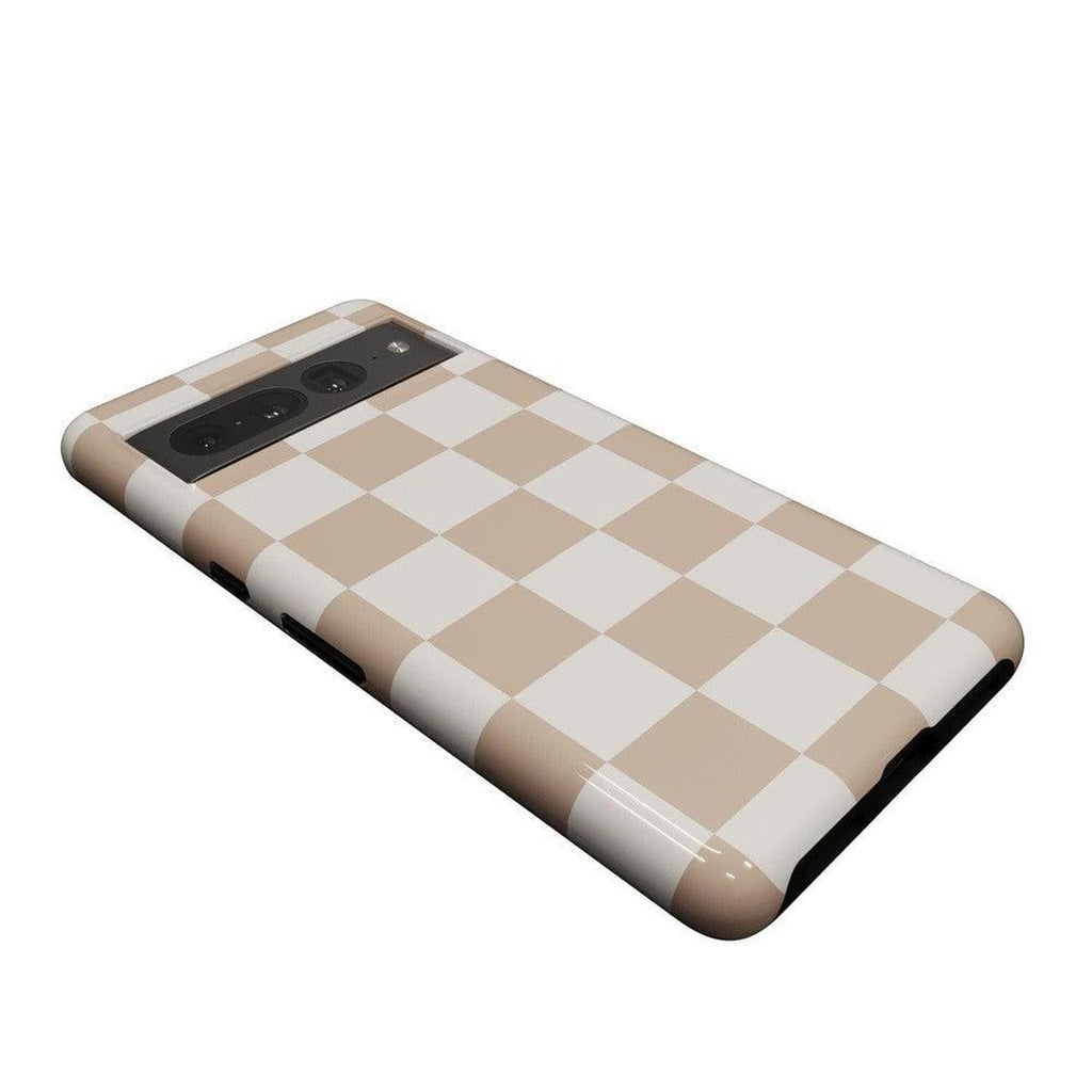 Fit Check | Neutral Checkerboard Google Pixel Case