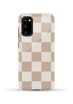 Fit Check | Neutral Checkerboard Samsung Case