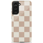 Fit Check | Neutral Checkerboard Samsung Case