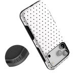 On the Dot | Black Polka Dot Case