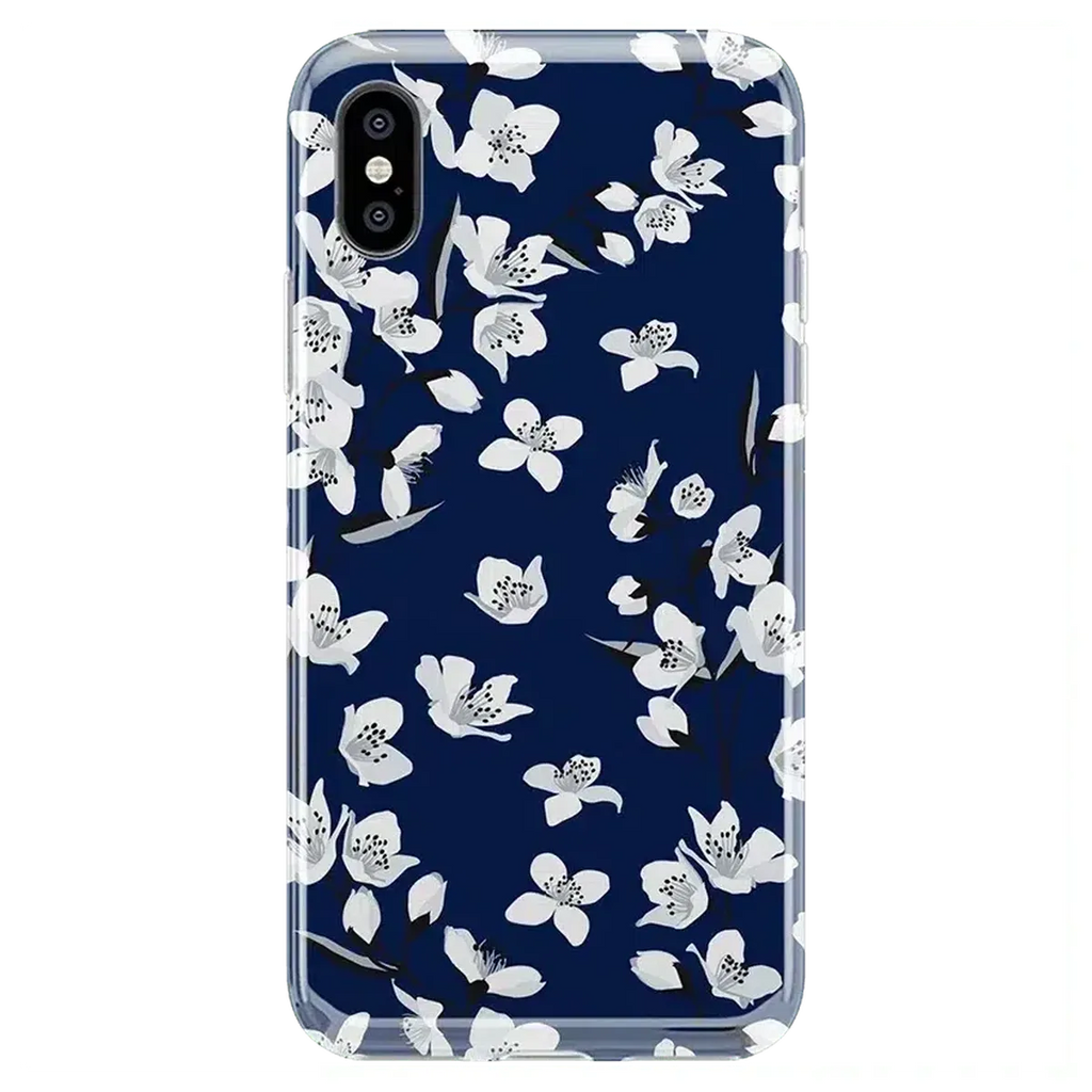 Floral Forest | Navy Cherry Blossom Floral Case