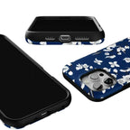 Floral Forest | Navy Cherry Blossom Floral Case
