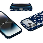 Floral Forest | Navy Cherry Blossom Floral Case