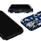 Floral Forest | Navy Cherry Blossom Floral Case