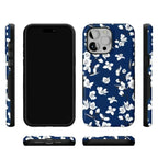 Floral Forest | Navy Cherry Blossom Floral Case