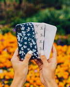 Floral Forest | Navy Cherry Blossom Floral Case