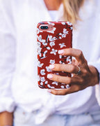 Floral Forest | Red Cherry Blossom Floral Case
