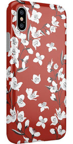 Floral Forest | Red Cherry Blossom Floral Case
