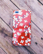 Floral Forest | Red Cherry Blossom Floral Case