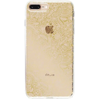 Floral Mandala | Rose Gold Clear Case
