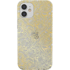 Floral Mandala | Rose Gold Clear Case