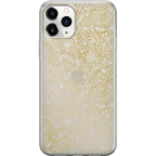 Floral Mandala | Rose Gold Clear Case