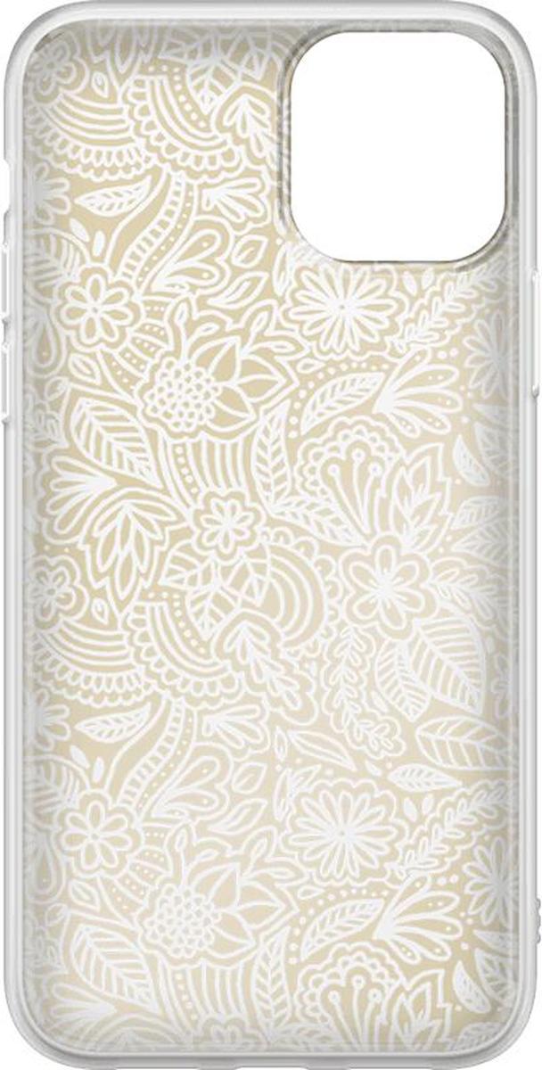 Floral Mandala | Rose Gold Clear Case