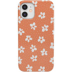 Flower My World | Burnt Orange Floral Case