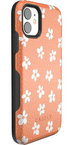 Flower My World | Burnt Orange Floral Case