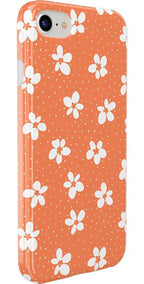 Flower My World | Burnt Orange Floral Case