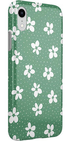Flower My World | Jade Green Floral Case