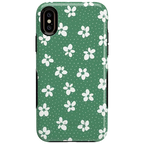 Flower My World | Jade Green Floral Case