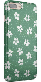 Flower My World | Jade Green Floral Case