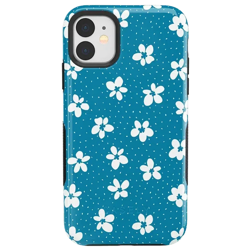 Flower My World | Ocean Blue Floral Case