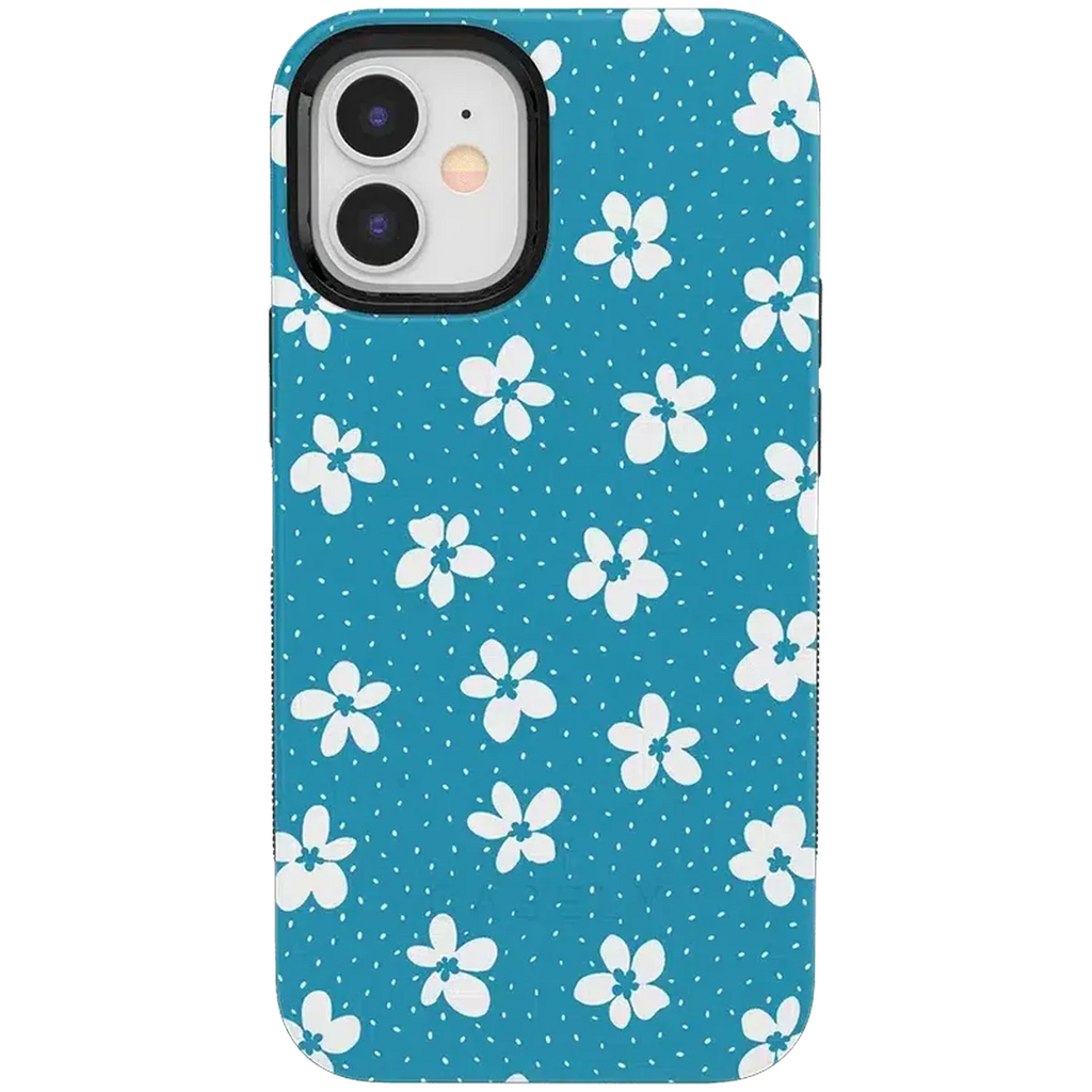 Flower My World | Ocean Blue Floral Case