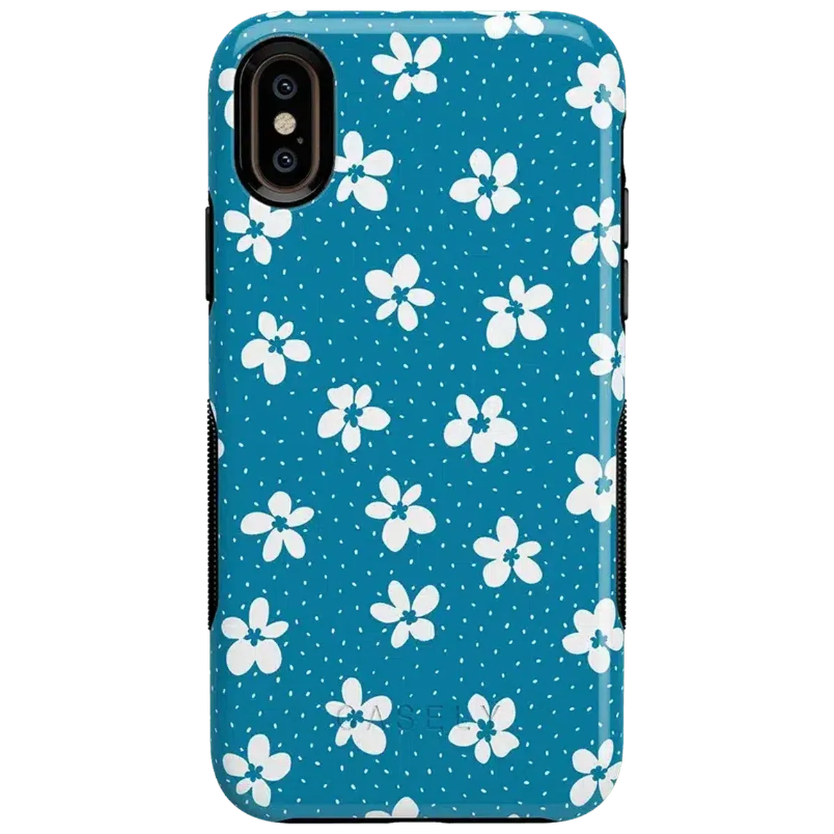 Flower My World | Ocean Blue Floral Case
