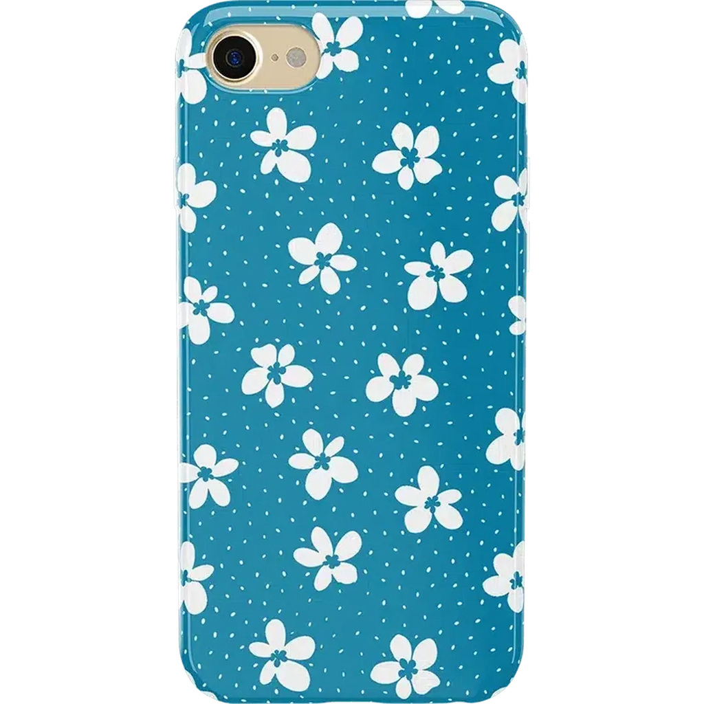 Flower My World | Ocean Blue Floral Case