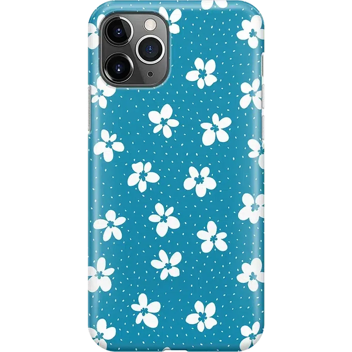Flower My World | Ocean Blue Floral Case