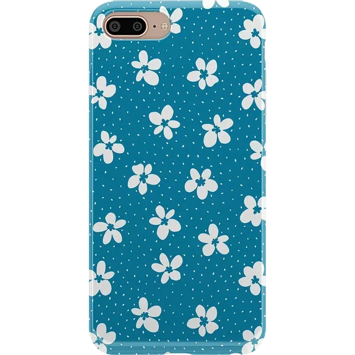 Flower My World | Ocean Blue Floral Case