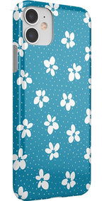 Flower My World | Ocean Blue Floral Case