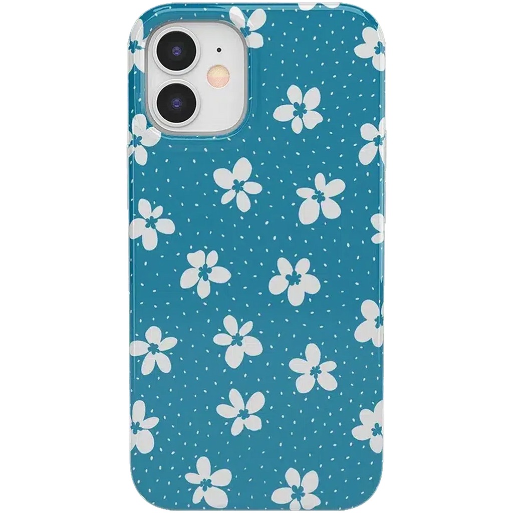 Flower My World | Ocean Blue Floral Case