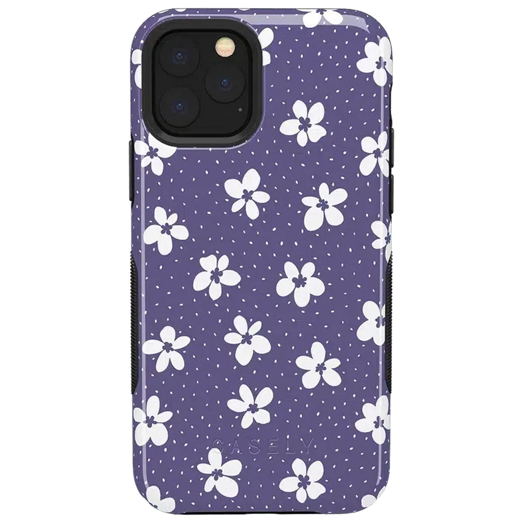 Flower My World | Purple Mauve Floral Case