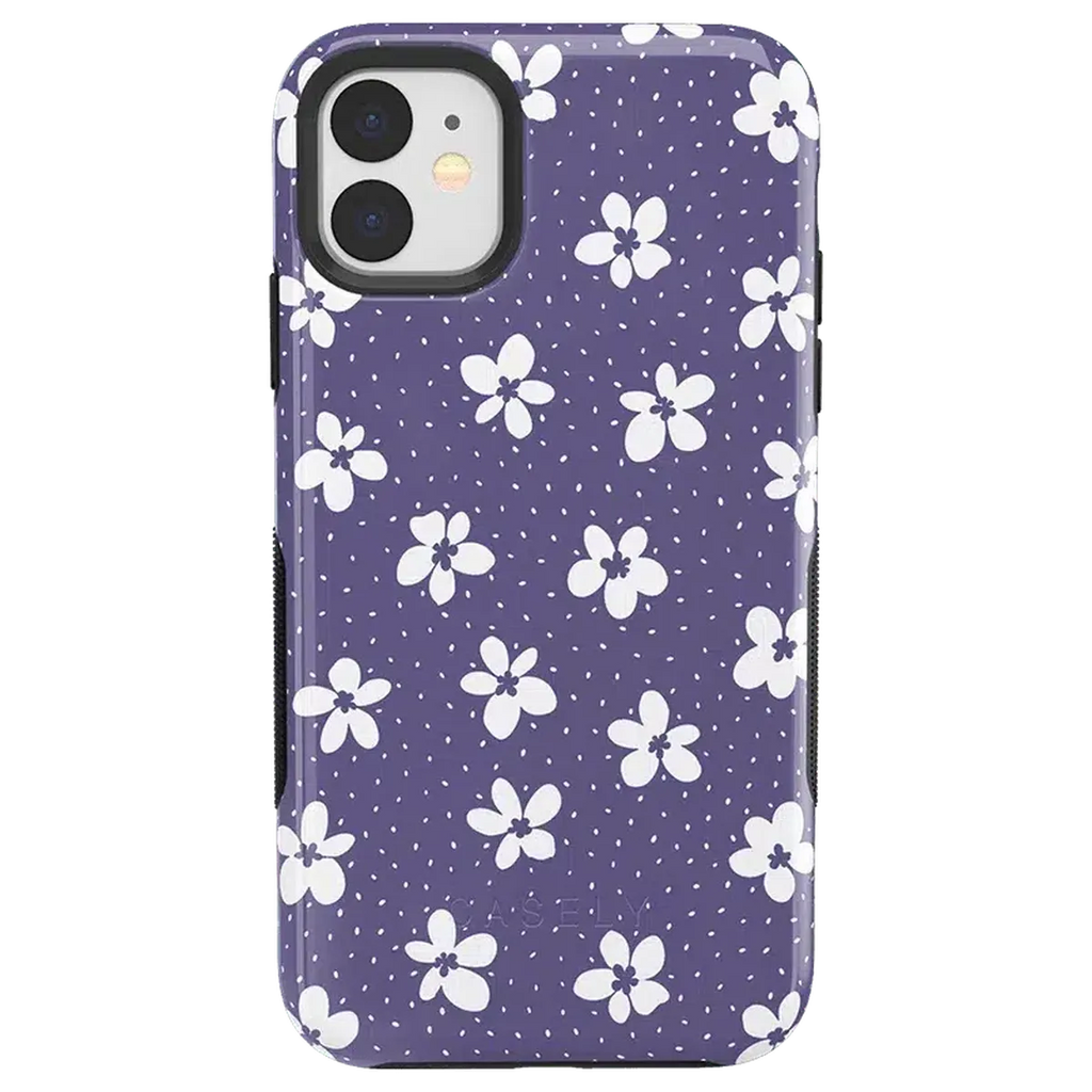 Flower My World | Purple Mauve Floral Case