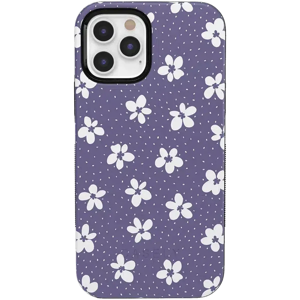 Flower My World | Purple Mauve Floral Case