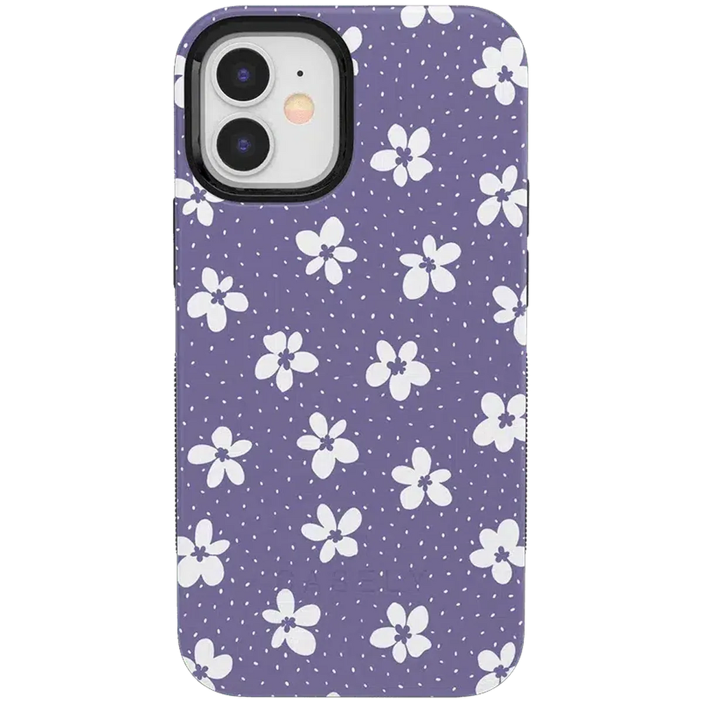 Flower My World | Purple Mauve Floral Case