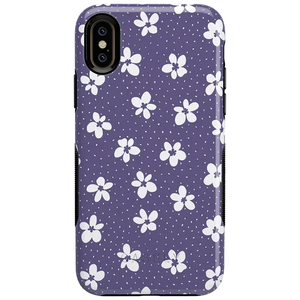 Flower My World | Purple Mauve Floral Case