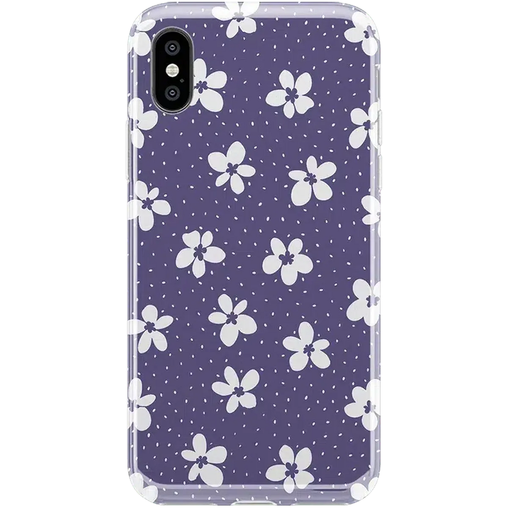 Flower My World | Purple Mauve Floral Case