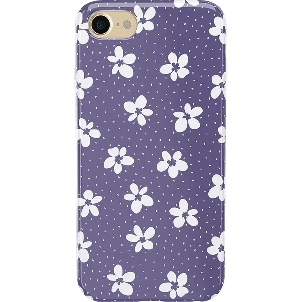 Flower My World | Purple Mauve Floral Case