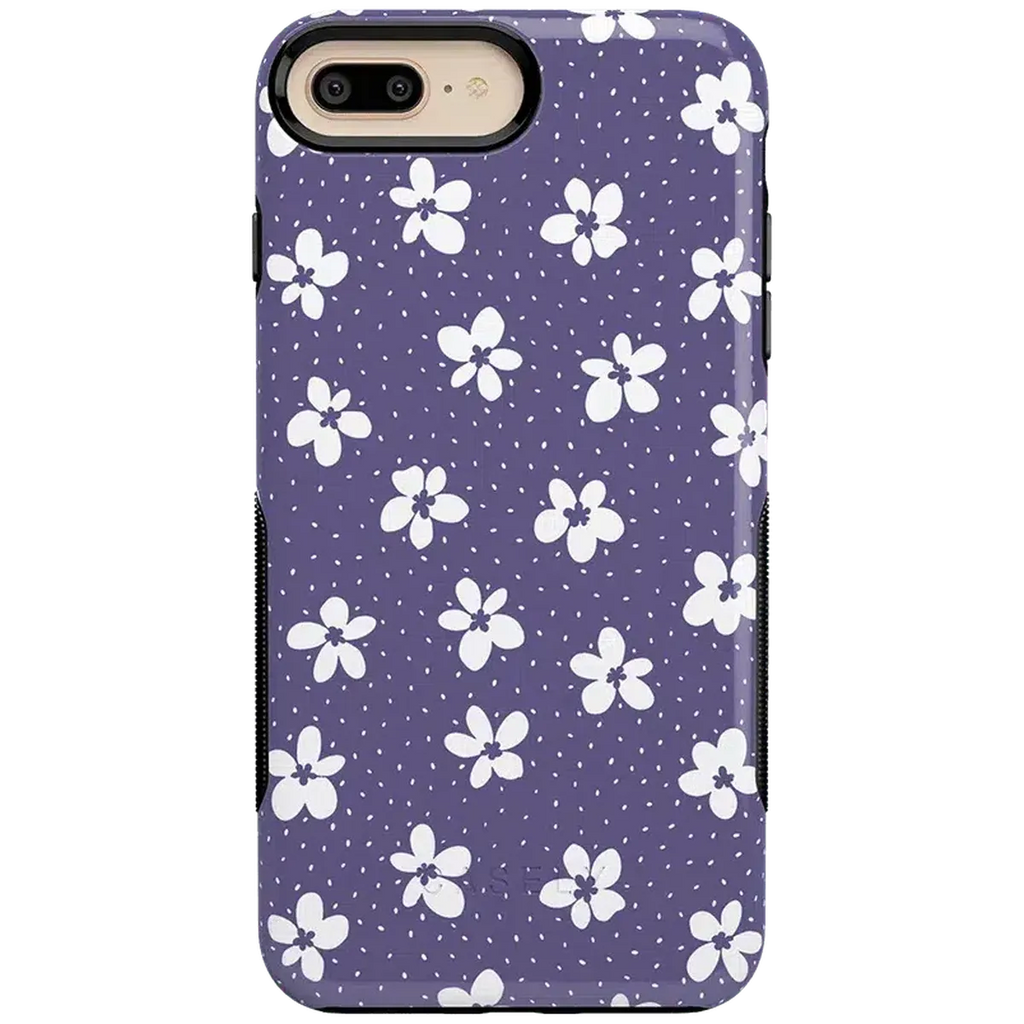 Flower My World | Purple Mauve Floral Case