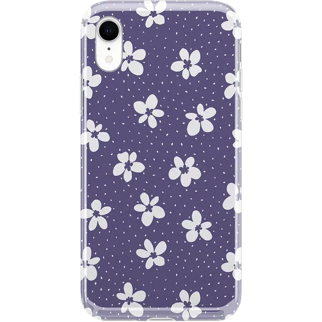 Flower My World | Purple Mauve Floral Case