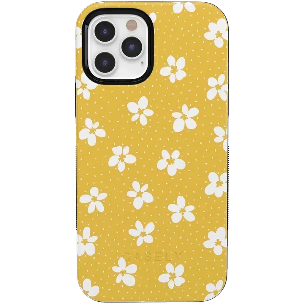 Flower My World | Yellow Floral Case