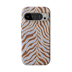 Untamed | Brown & Blue Zebra Case