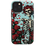 Forever Grateful | Grateful Dead Skeleton Floral Case