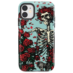 Forever Grateful | Grateful Dead Skeleton Floral Case