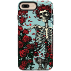 Forever Grateful | Grateful Dead Skeleton Floral Case