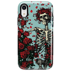 Forever Grateful | Grateful Dead Skeleton Floral Case